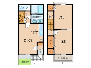 ルミエールの物件間取画像